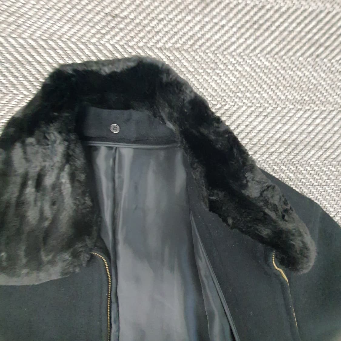 캠브리지 퍼카라 울점퍼 남자105~110 상품이미지6