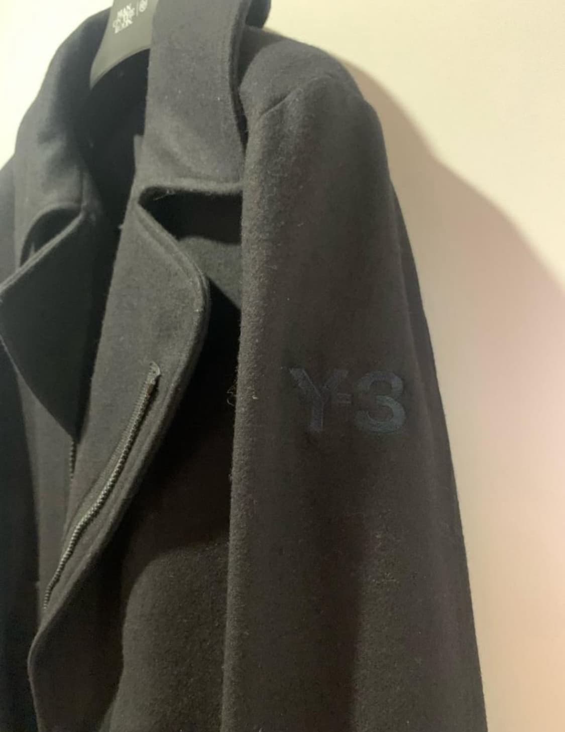 프랑스구매 Y-3 요지야마모토 블랙 반코트 상품이미지3