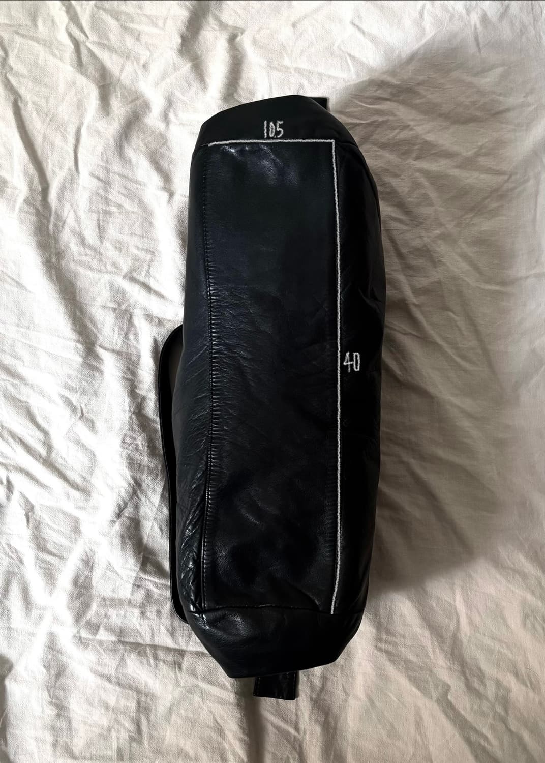 요지야마모토 레더 더플백 상품이미지10