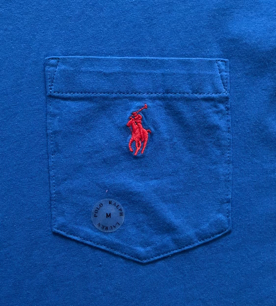 [새상품] Polo 폴로랄프로렌 포켓 블루 반팔티 상품이미지3