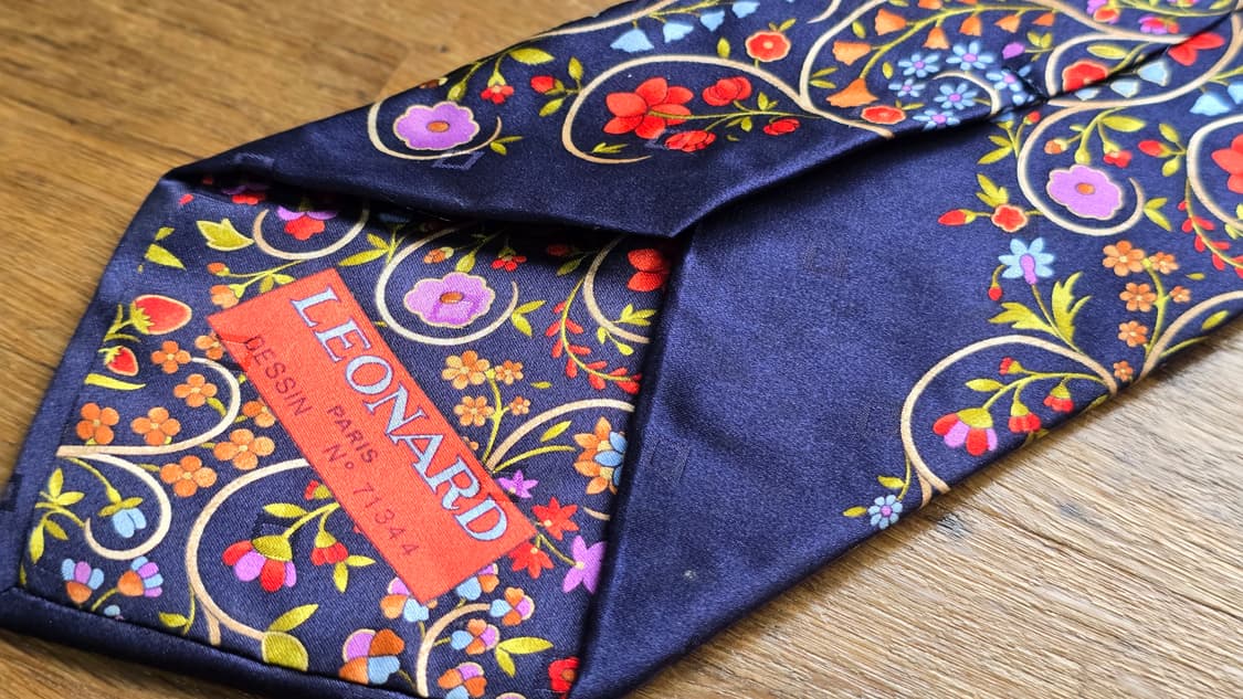 레오나드 빈티지 넥타이  상품이미지2