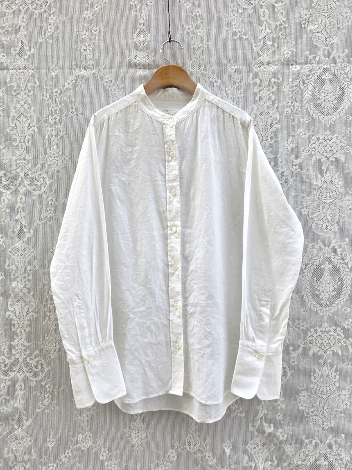 플라쥬 리넨 블라우스 (made in japan) 상품이미지1