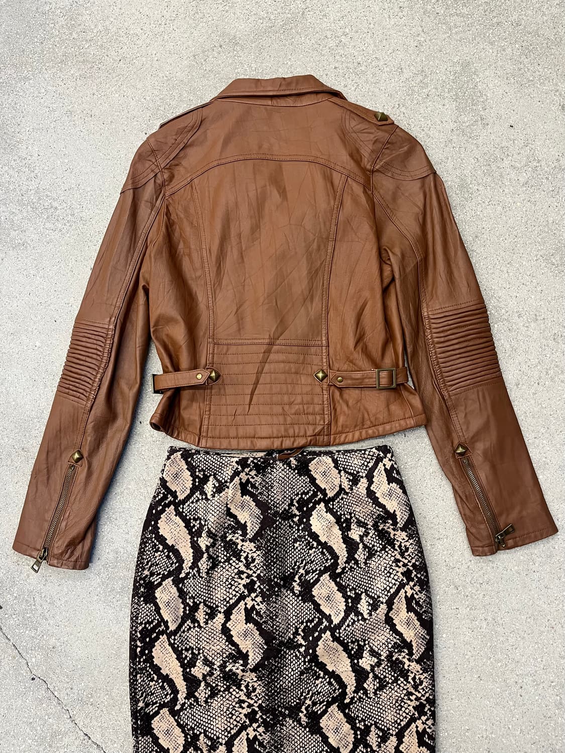 Spirnl girl 라이더 자켓 상품이미지4