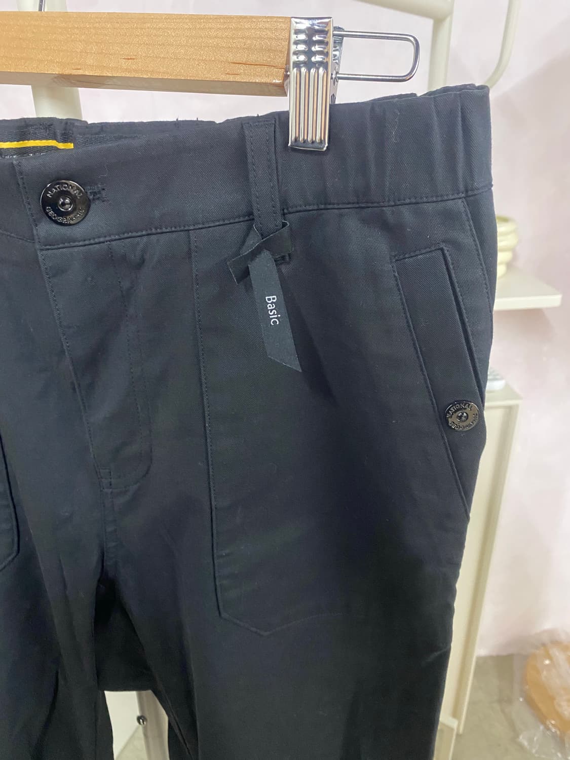 [미착용새상품] 정품 내셔널 지오그래픽 남성 블랙 바지 81사이즈 상품이미지4