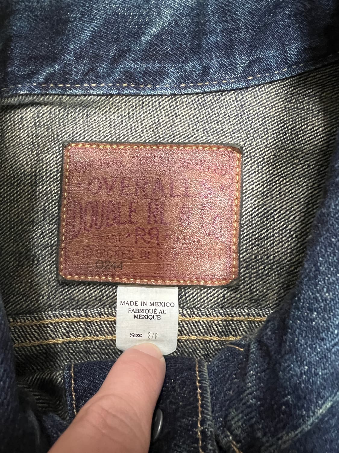 택포50) RRL 더블알엘 웨스트뷰 2세대 트러커 자켓 S 상품이미지3