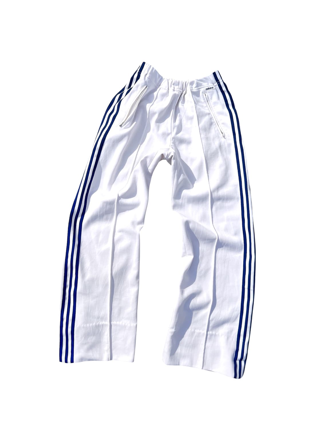90s Adidas 아디다스 화이트 트레이닝 팬츠 상품이미지1