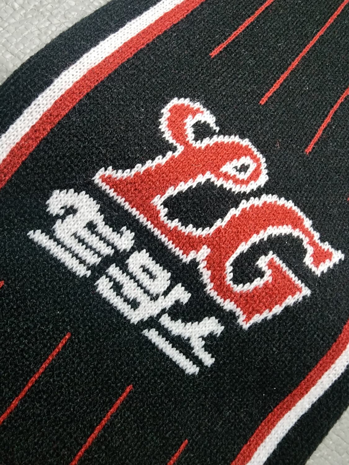 LG트윈스 클래식 응원 니트 머플러 상품이미지5