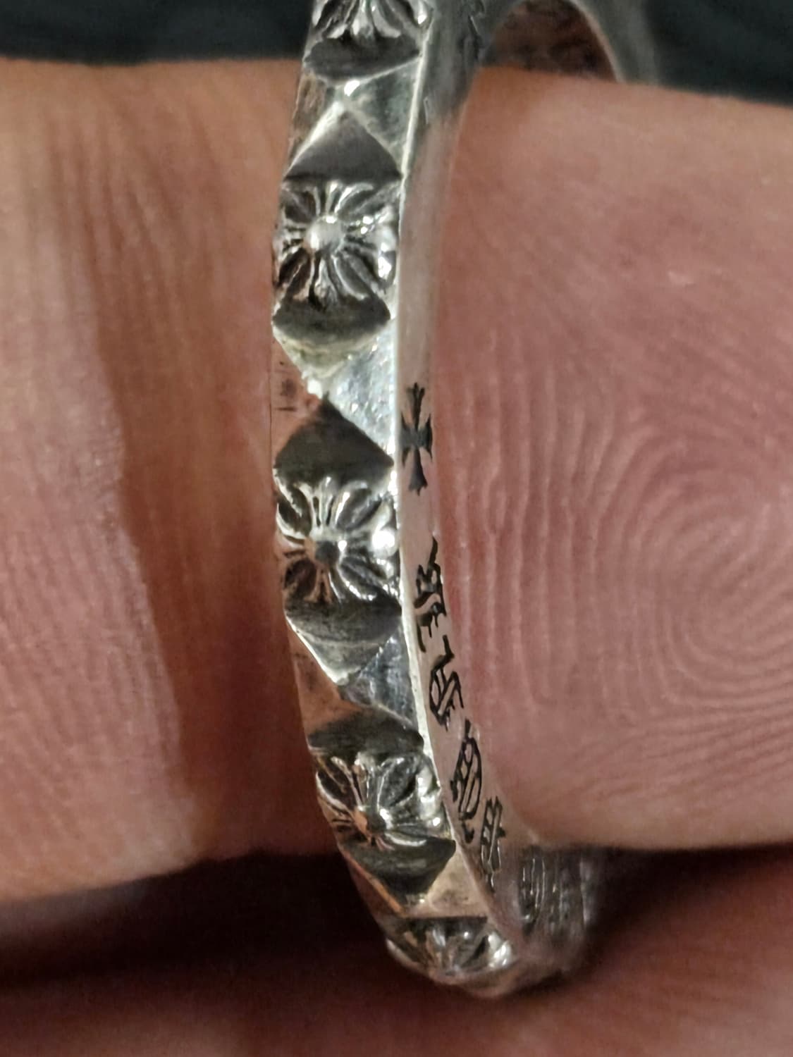 크롬하츠 크로스 스페이서링3mm 상품이미지6