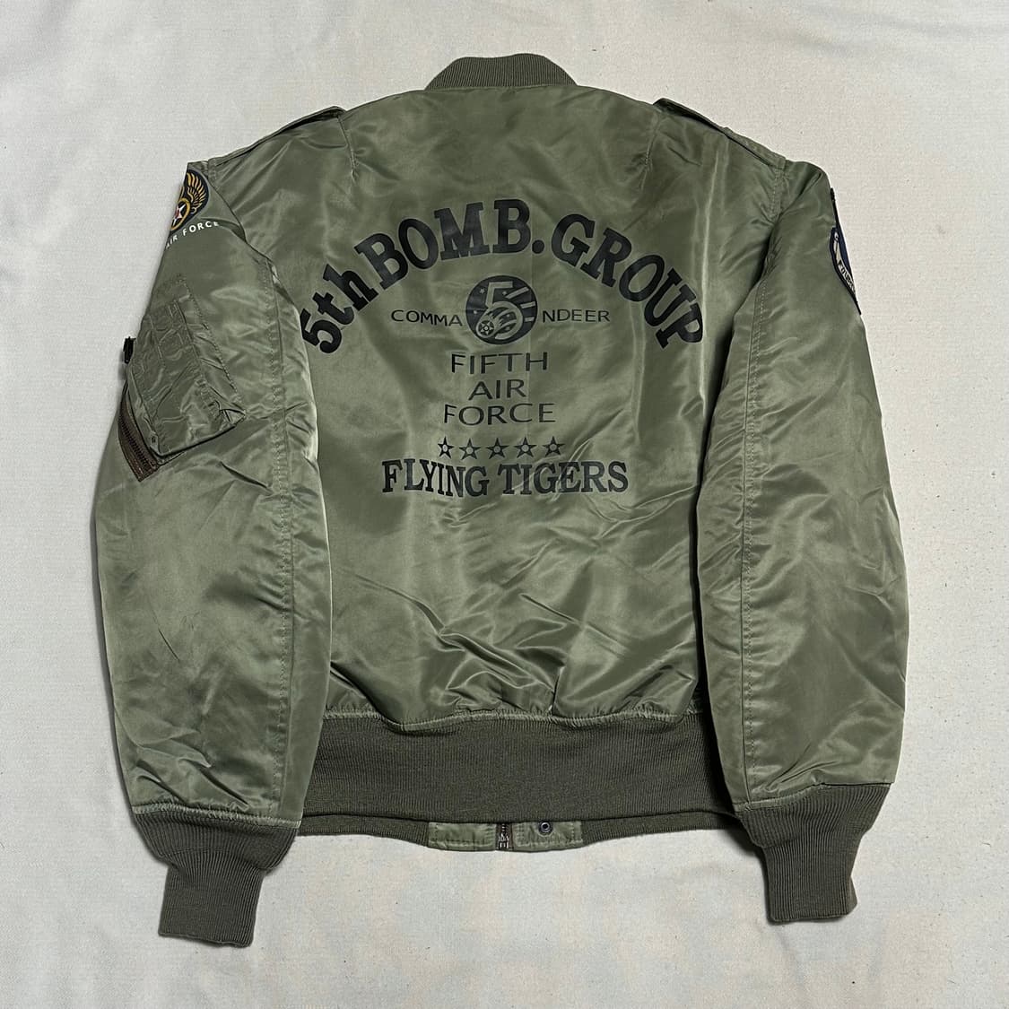 M U.S. 에어포스 41st ma-1 항공 자켓  상품이미지3