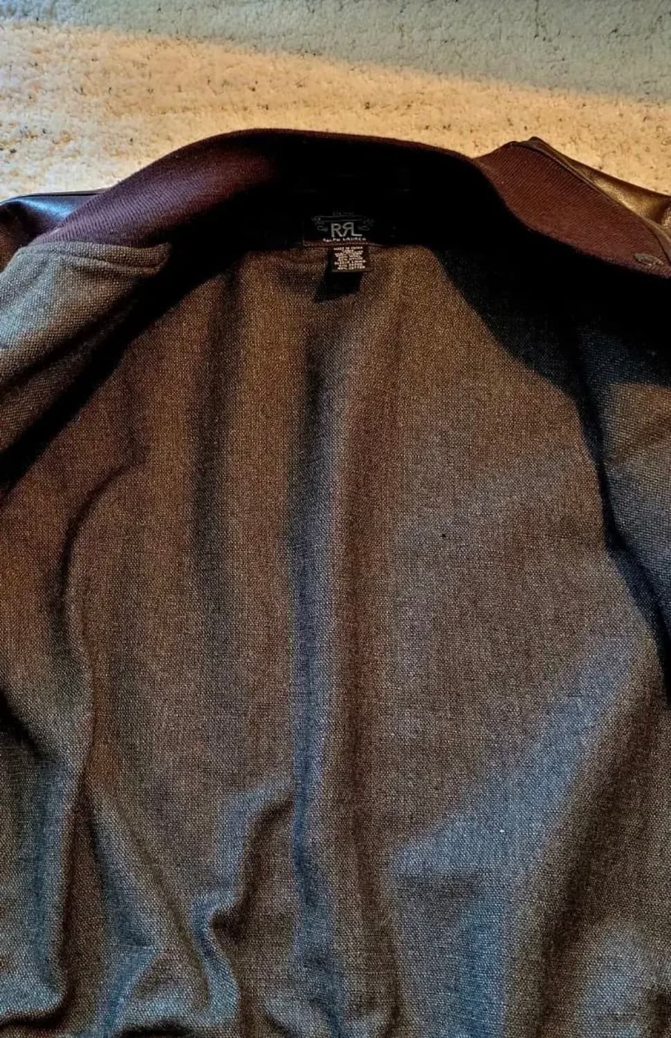 RRL 마이어스 레더자켓 상품이미지6