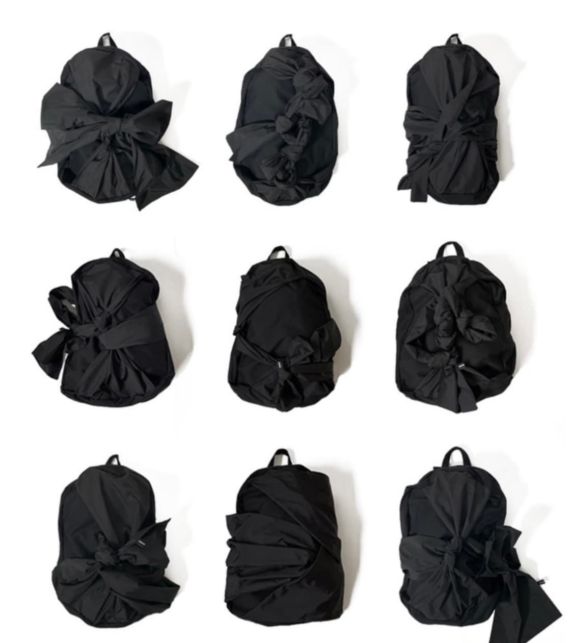 이우가마카라스 노티드 백팩 type A 상품이미지2