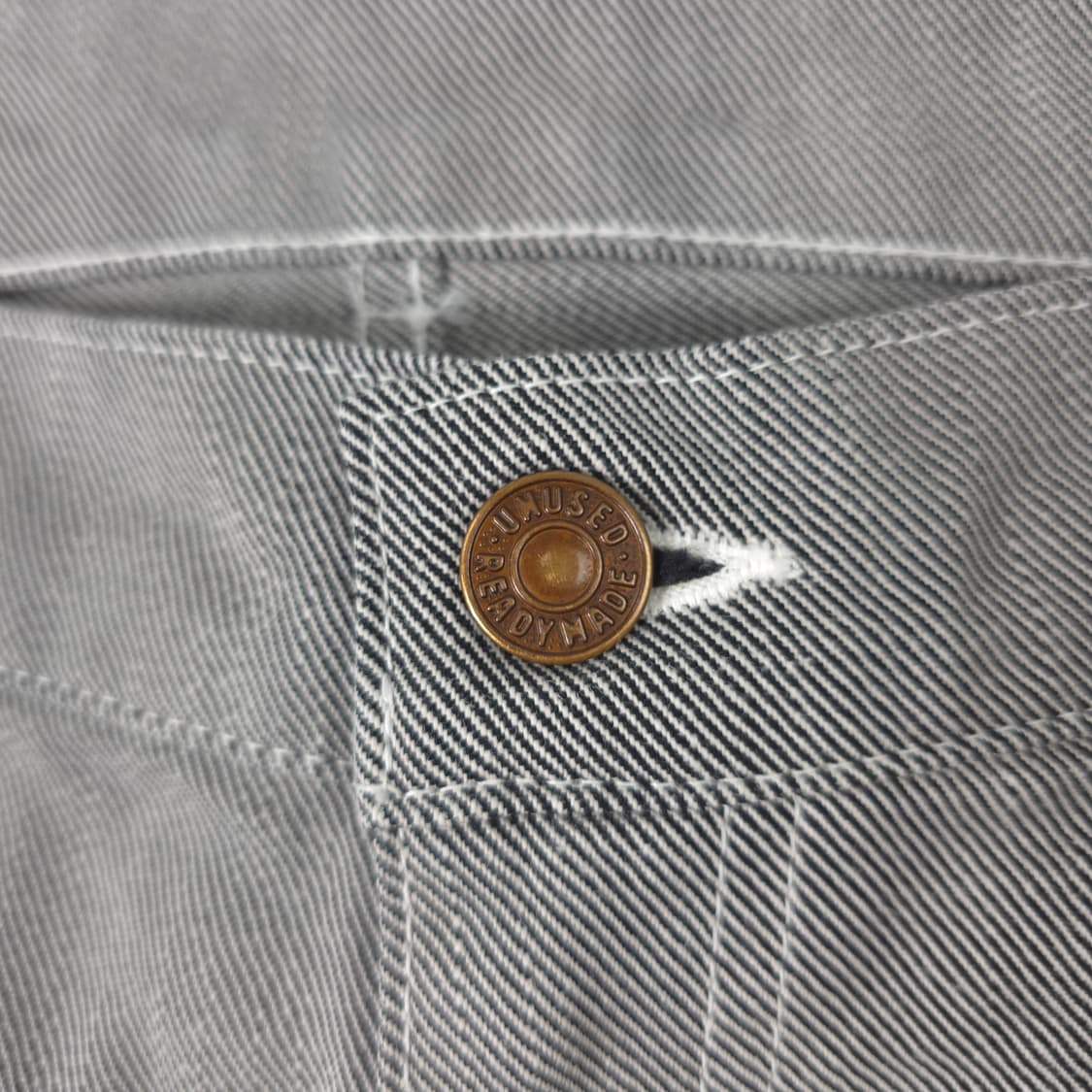 언유즈드 unused 데님 팬츠 그레이 (4[XL~XXL]) 상품이미지3