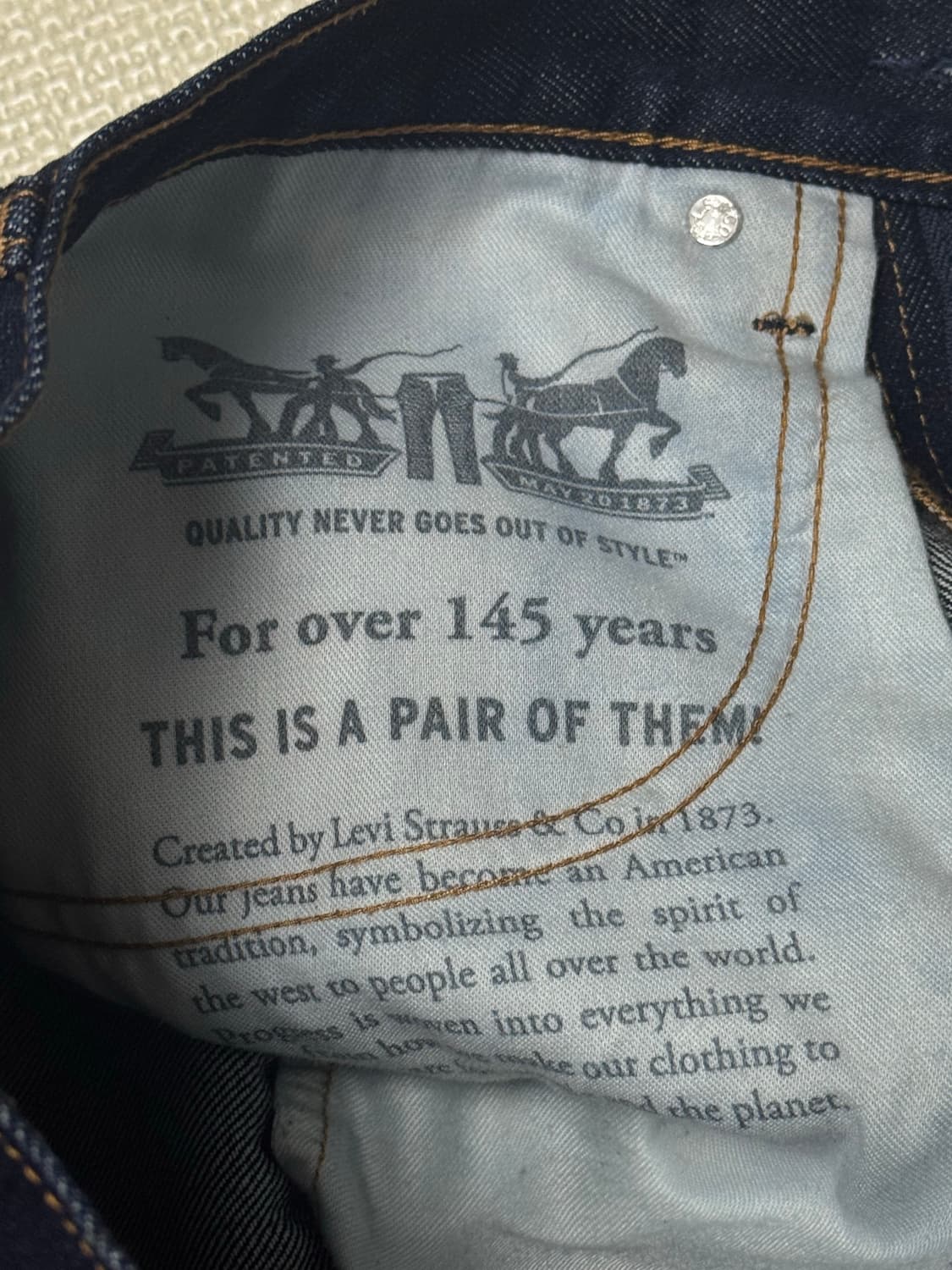 (28) 리바이스 데님팬츠 판매합니다. 상품이미지6