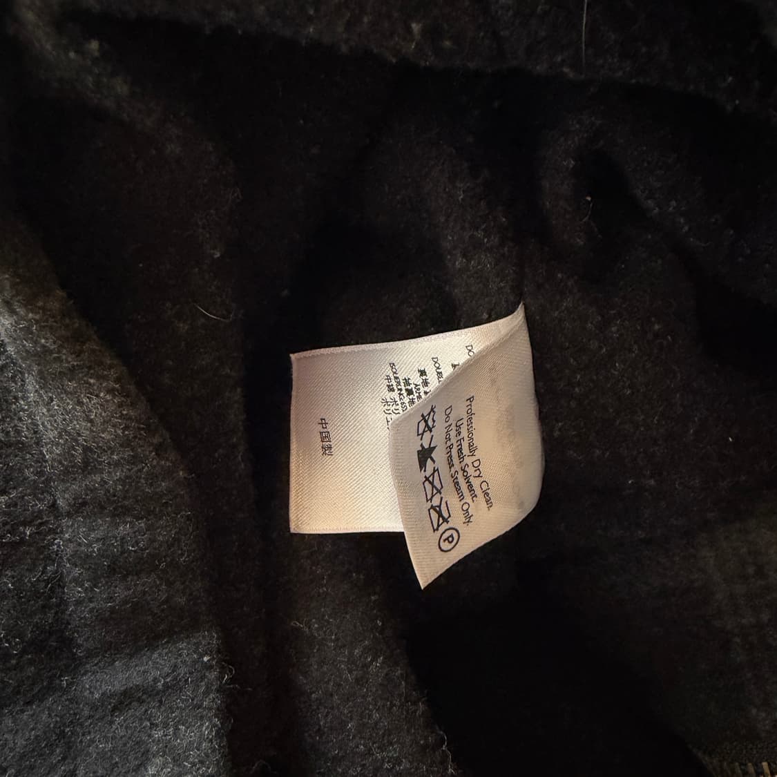 에디바우어 체크 울 블루종 자켓 상품이미지7