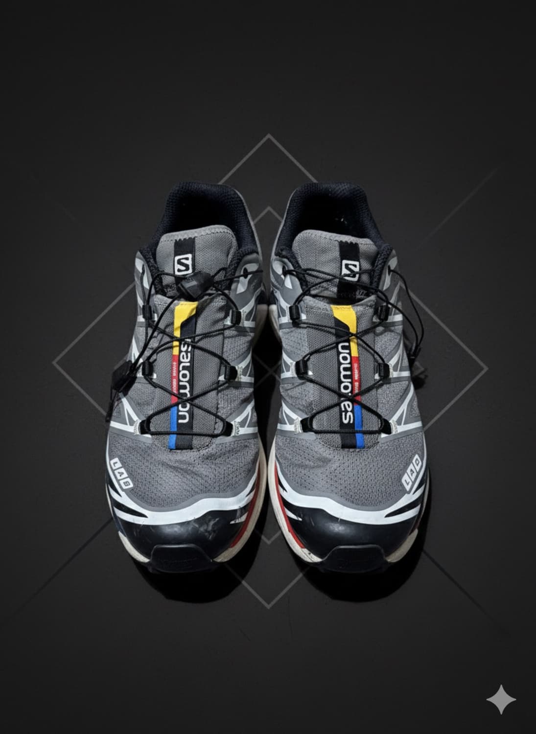 살로몬 XT-6 퓨터 블랙 오로라 레드 (260mm) 상품이미지1