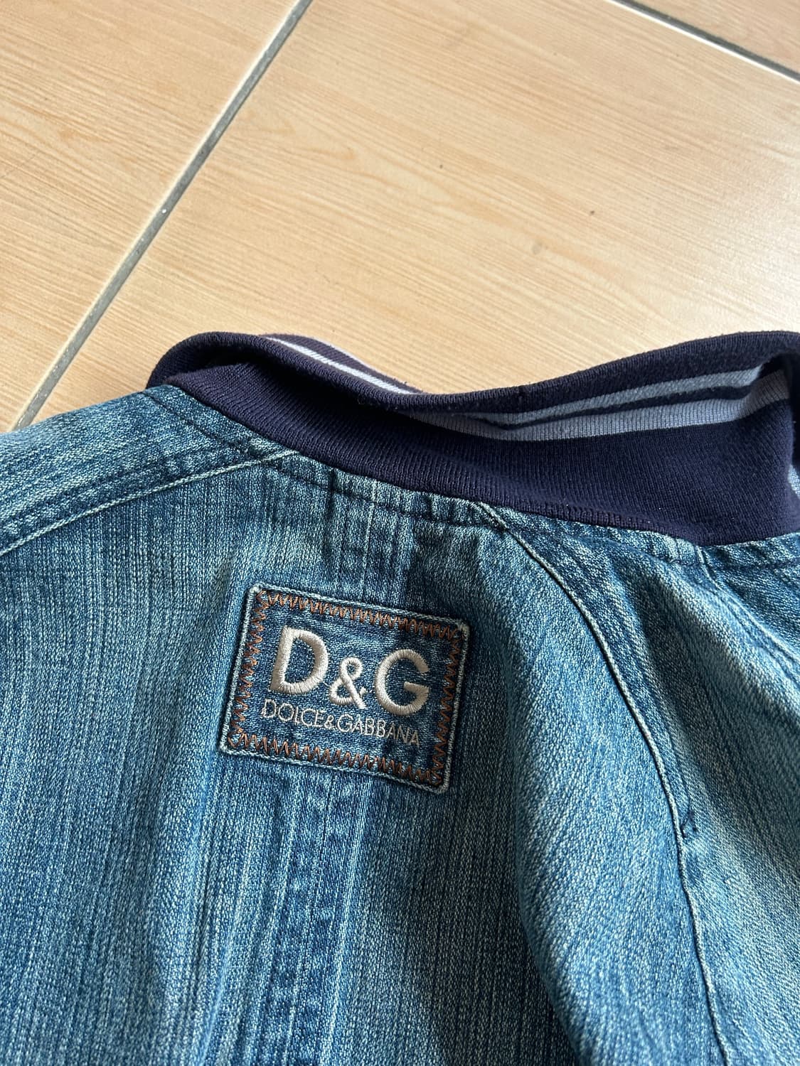 2005AW 돌체&가바나 아카이브 데님자켓 상품이미지7