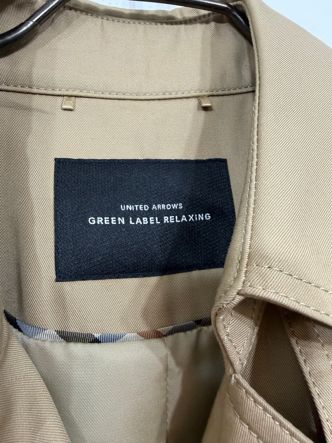UNITED ARROWS GREEN LABEL RELAXING 트렌치 상품이미지5