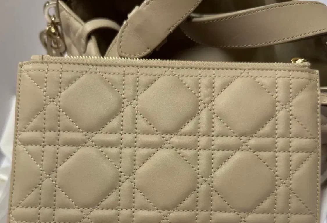 디올 뚜주흐백 미듐 베이지 상품이미지3