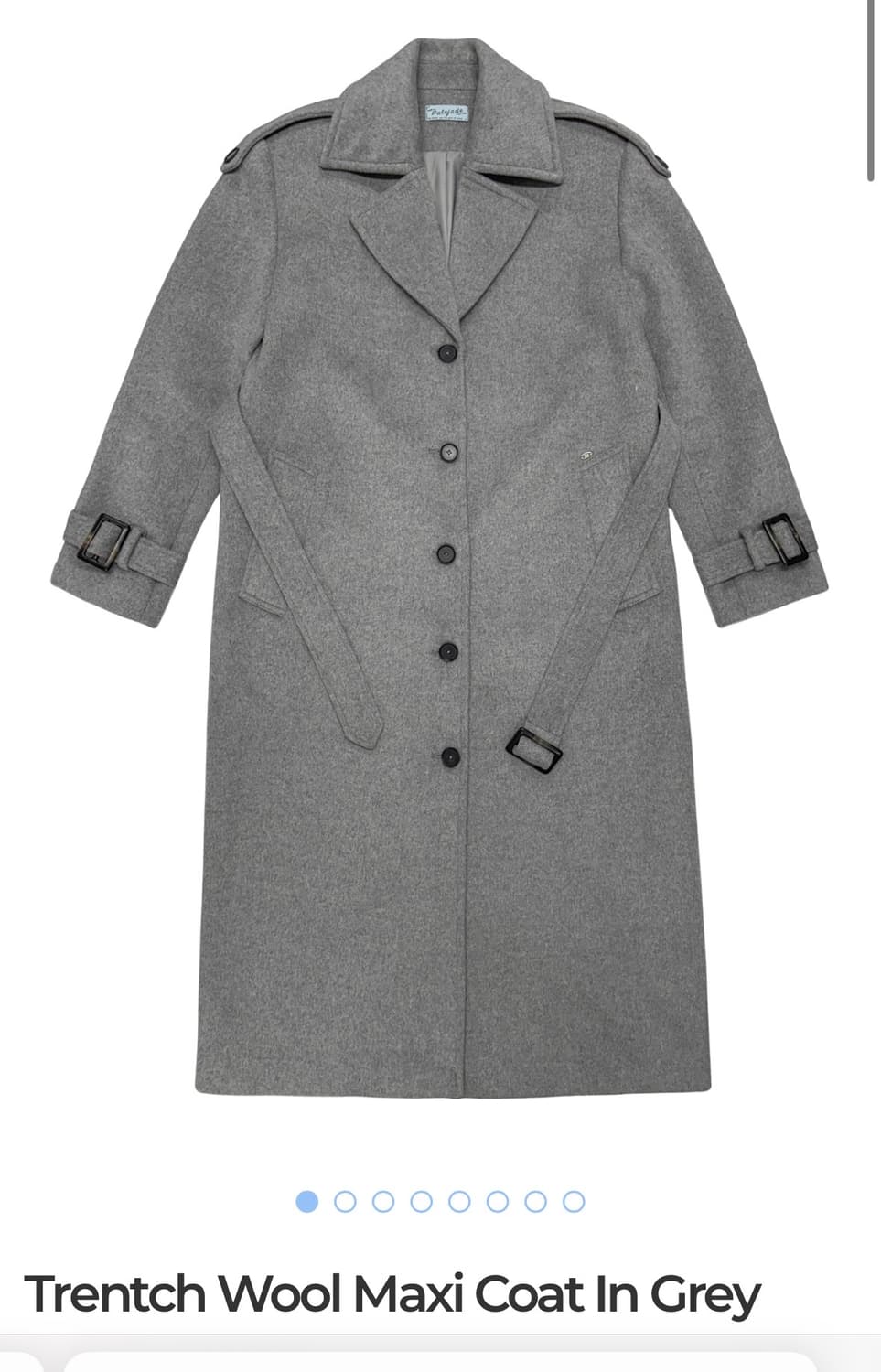 페일제이드 울맥시코트 그레이 새상품 상품이미지1