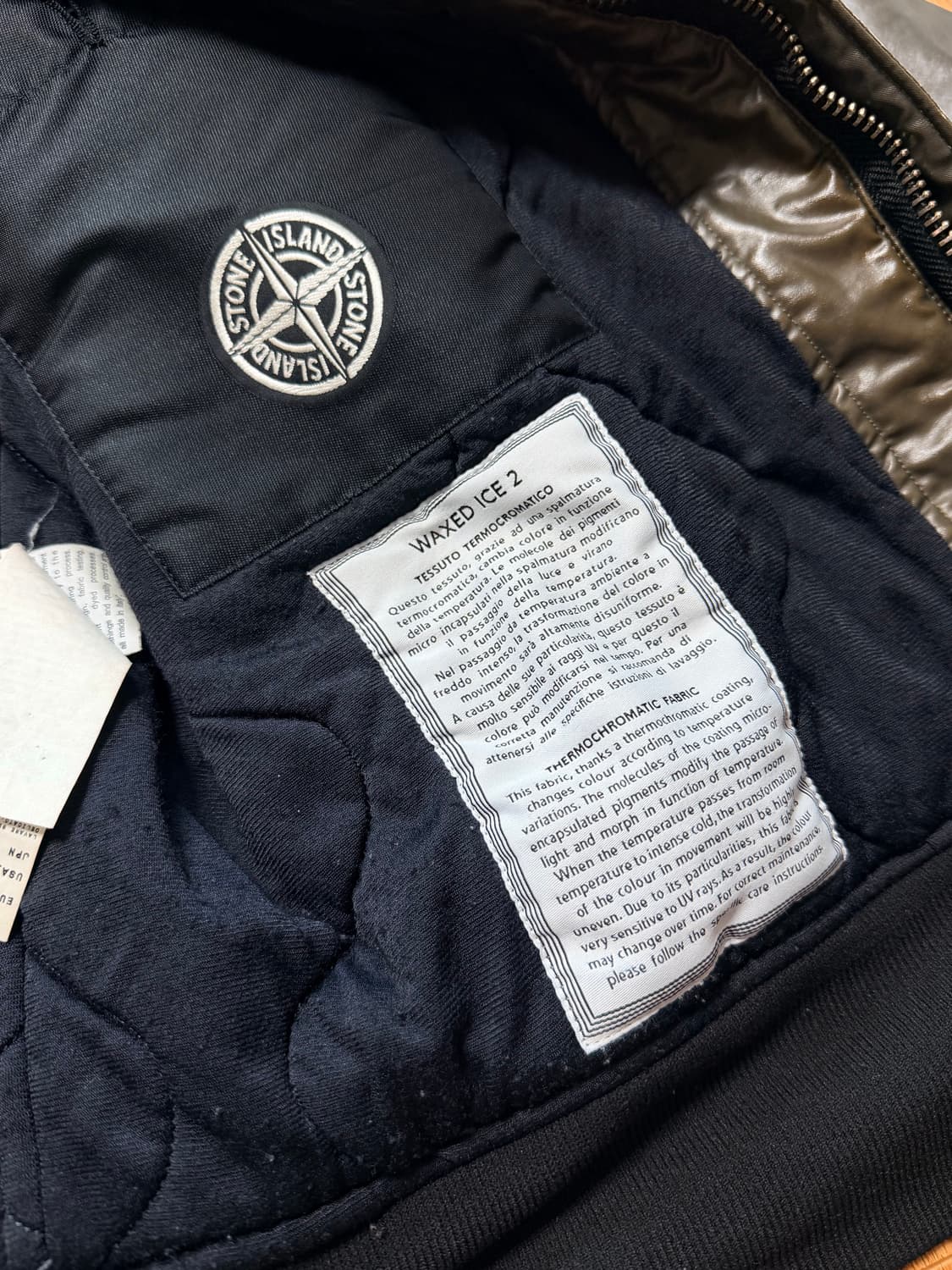 [L] 스톤아일랜드 왁스드 아이스 자켓2 상품이미지10