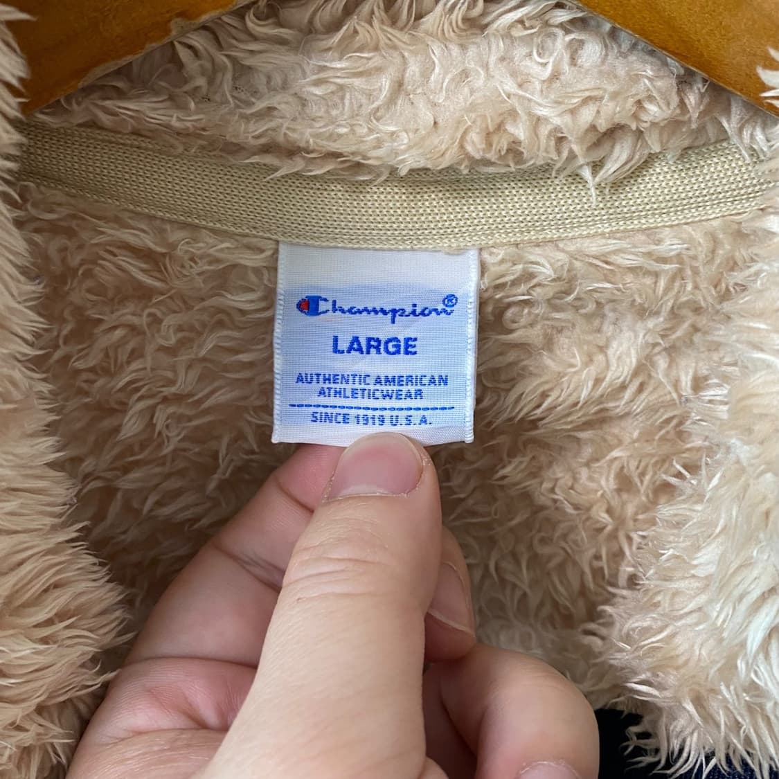 (여성L)챔피온 스냅 플리스 풀오버 상품이미지3