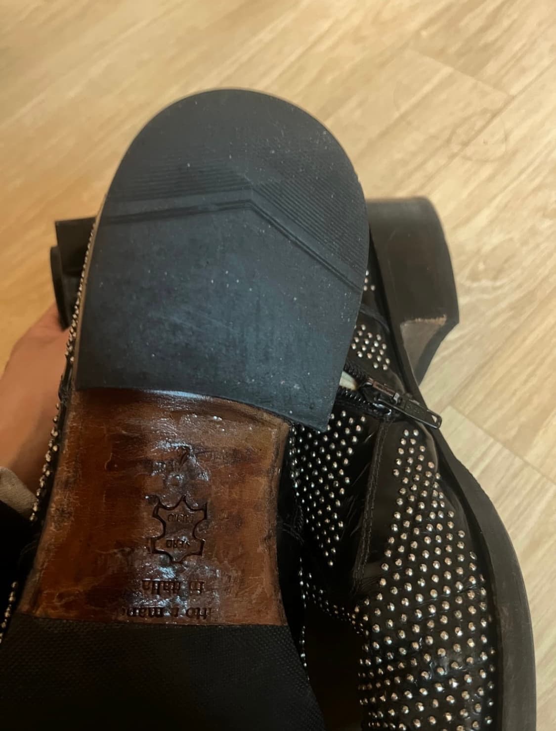 이태리 스터드 부츠 (42) 상품이미지3