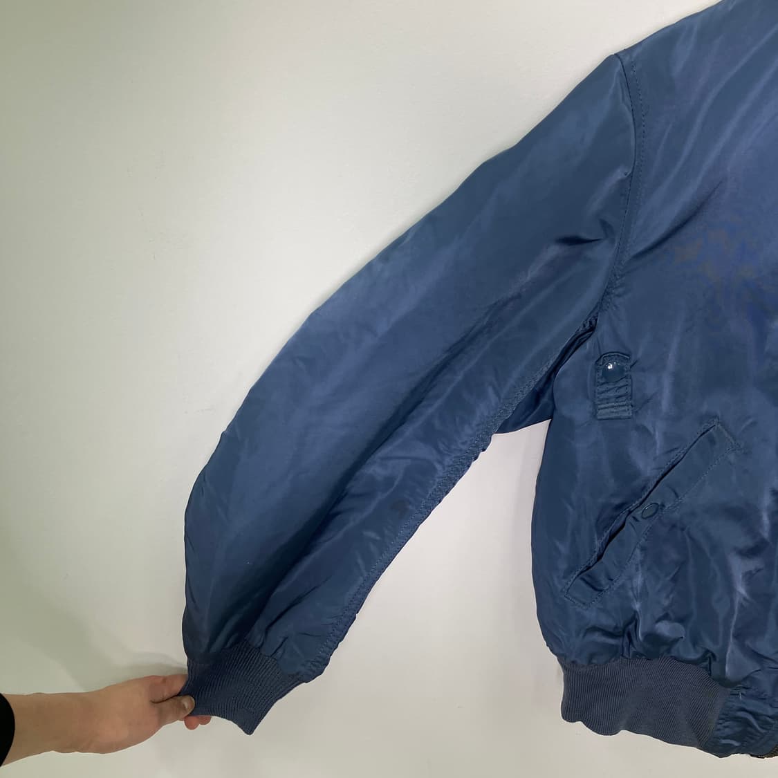 알파인더스트리 블루 B-15C 플라이트 점퍼 L 상품이미지6