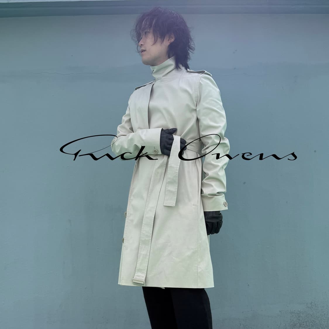 RickOwens FW16Mastodon Structured Trench 상품이미지4