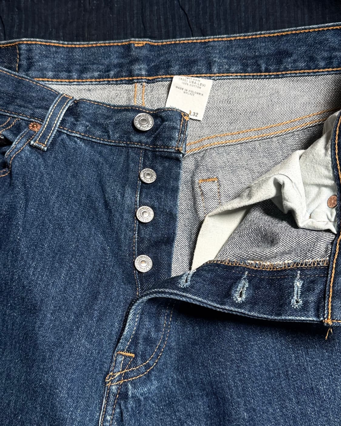 00‘s 리바이스 501 스트레이트핏 데님 팬츠 34 상품이미지2