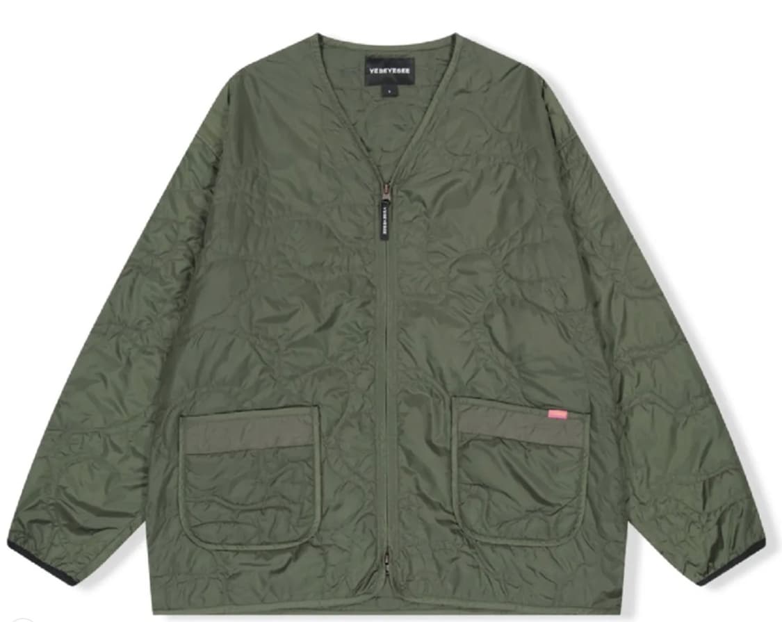 예스아이씨 퀄티드 카모 자켓 YESEYESEE Quilted Camo L 상품이미지10