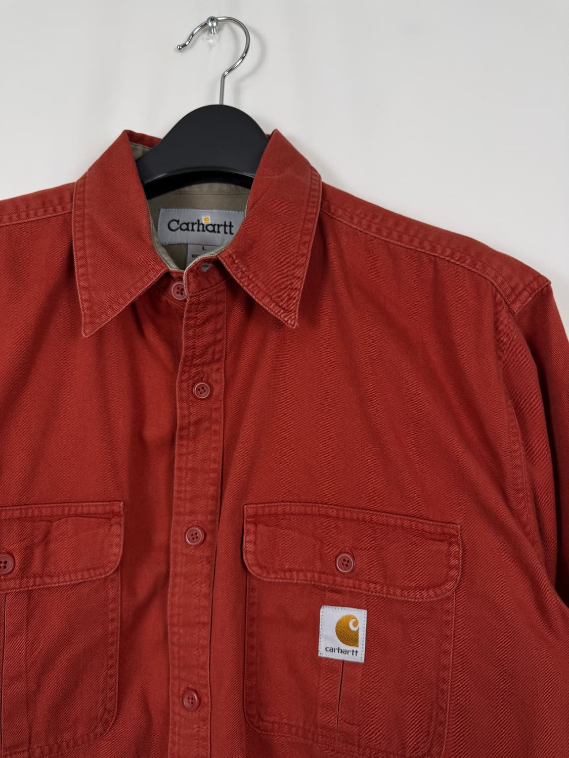 b270) 칼하트 워크 크롭셔츠 상품이미지2