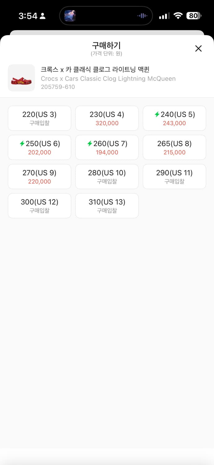 카 크록스 250 상품이미지2