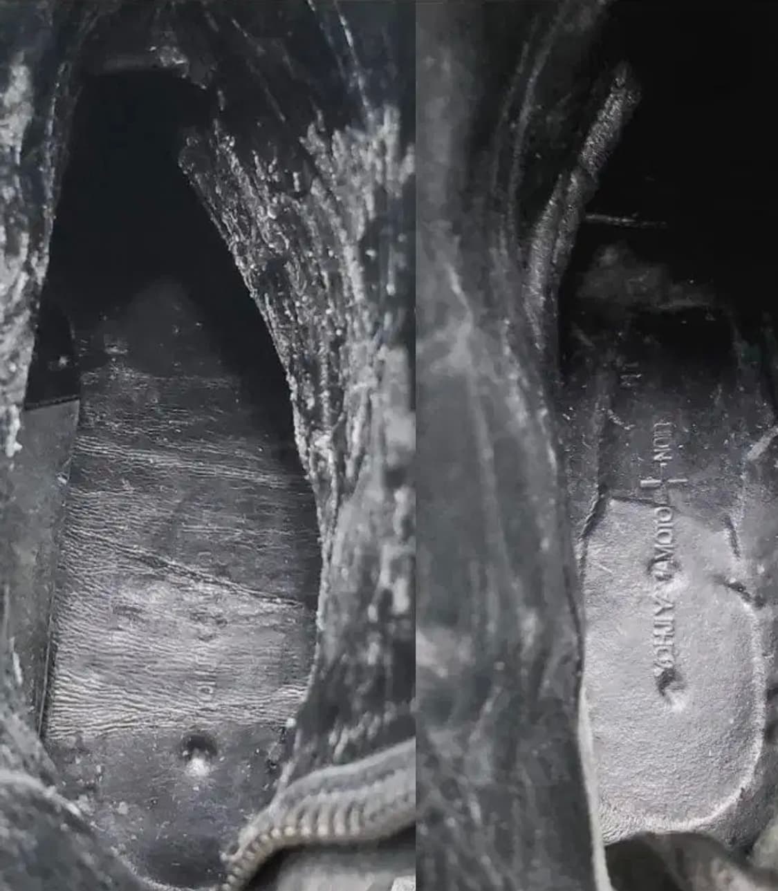 요지 야마모토 느와르 레더 첼시 부츠 상품이미지9