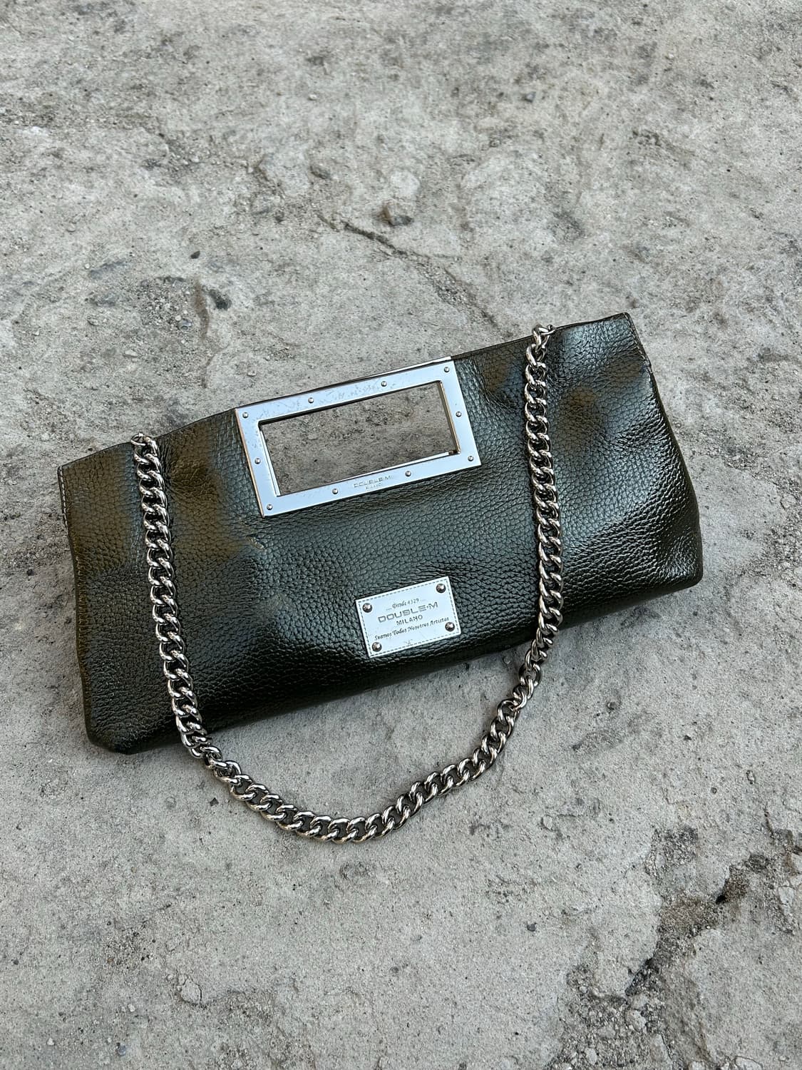 올리브레더 스퀘어백 상품이미지1