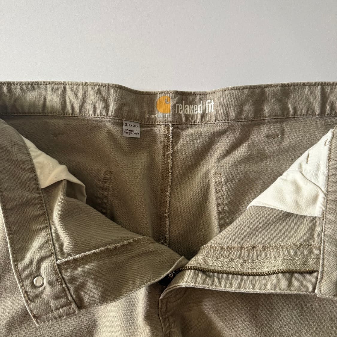 [38] Carhartt 칼하트 캔버스 카펜터 반바지 쇼츠 -19 상품이미지5