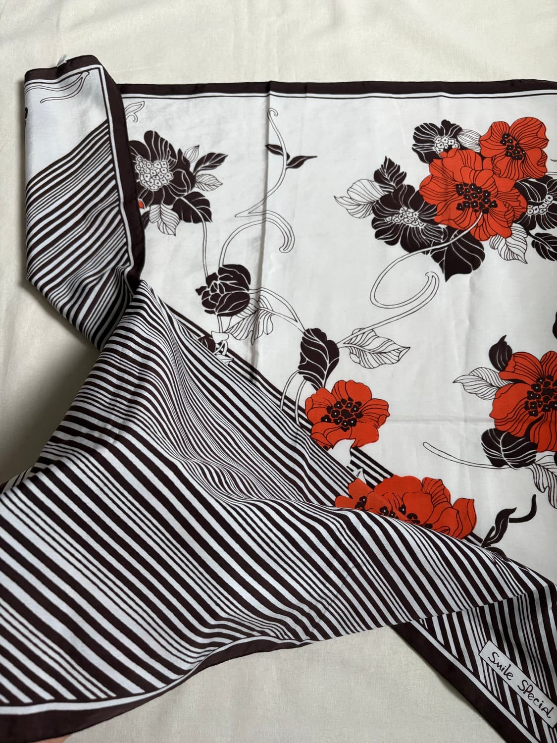 floral silk scarf  상품이미지4