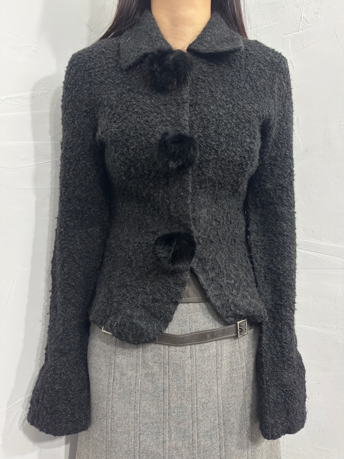nara camicie wool cardigan 상품이미지1