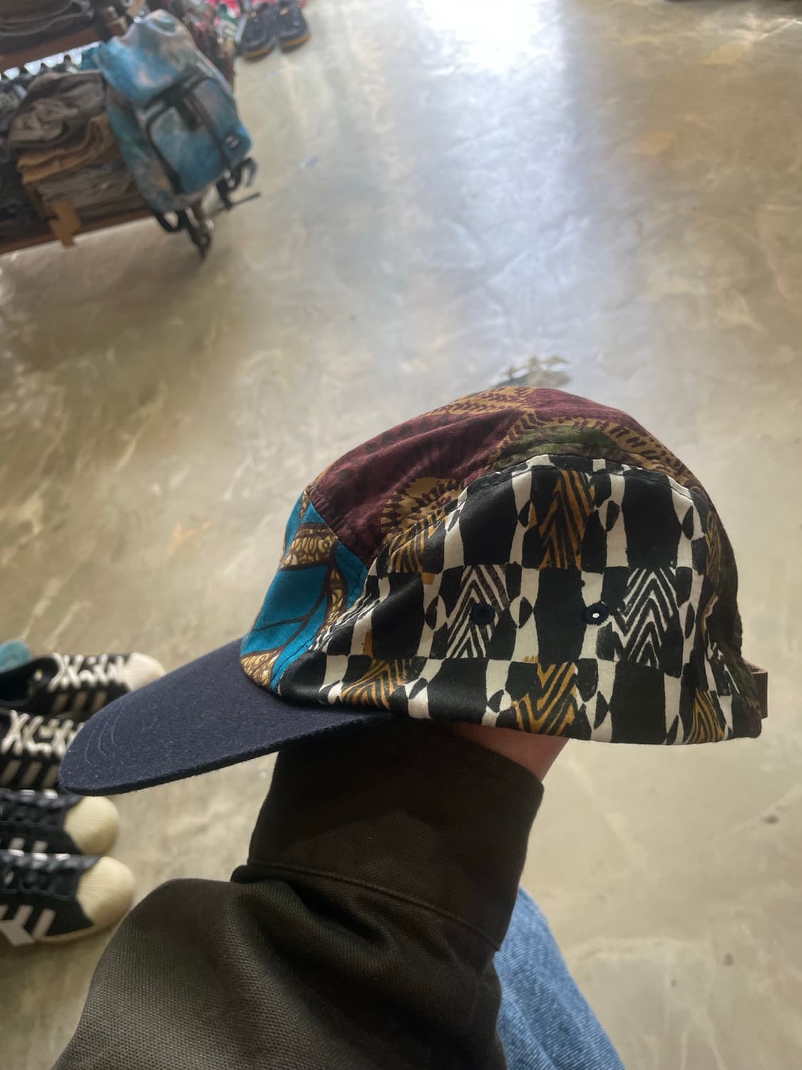 빔즈 패턴 캠프캡 상품이미지3