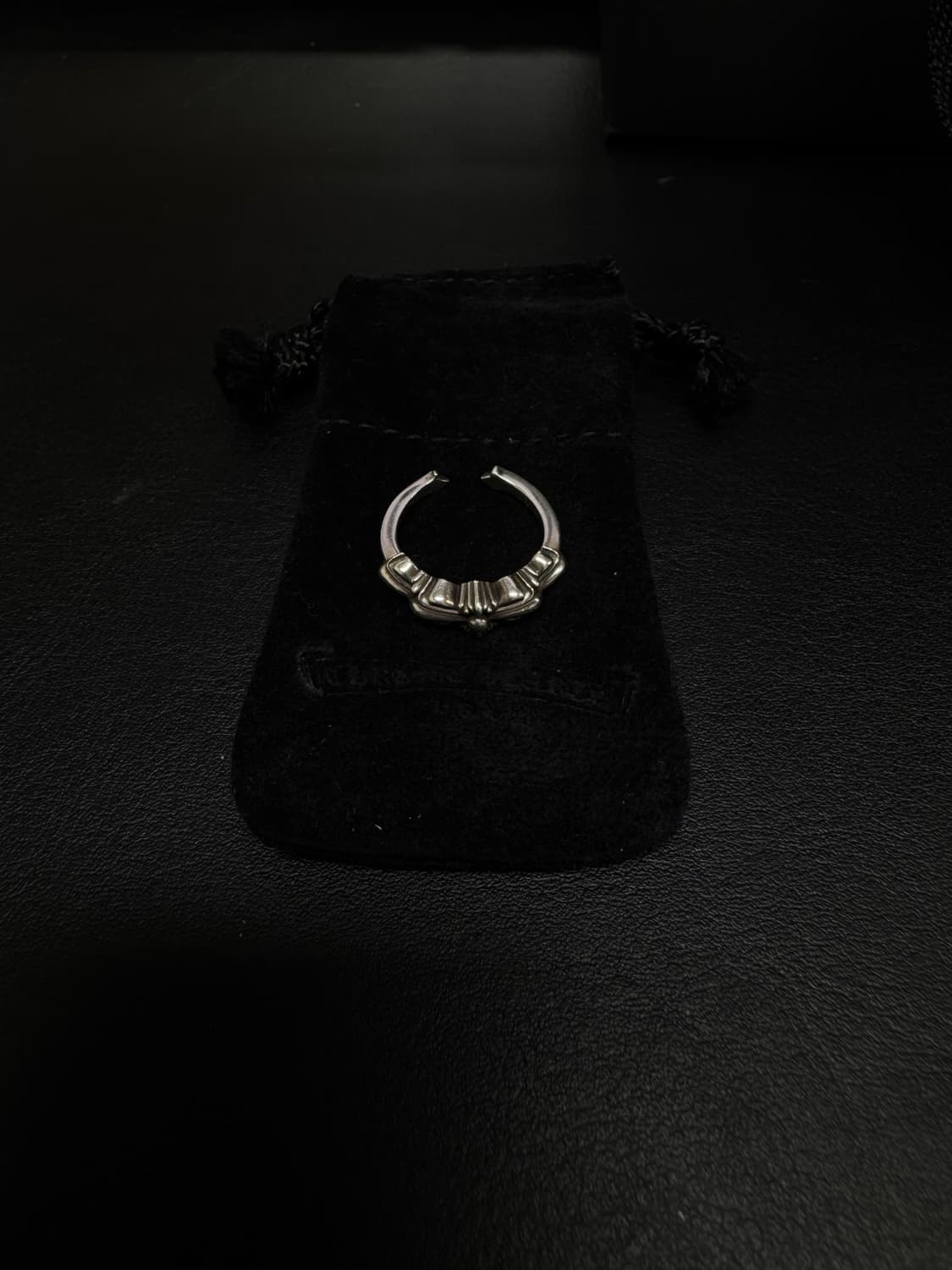 크롬하츠 베이비클래식 더블플로랄 크로스링 6.5 상품이미지2