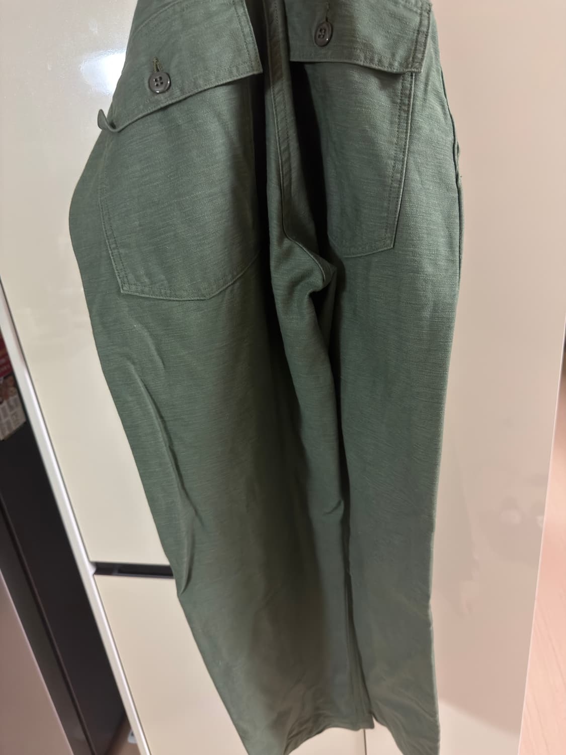 오어슬로우 퍼티그 팬츠 카키 재팬 m사이즈(2) 상품이미지4