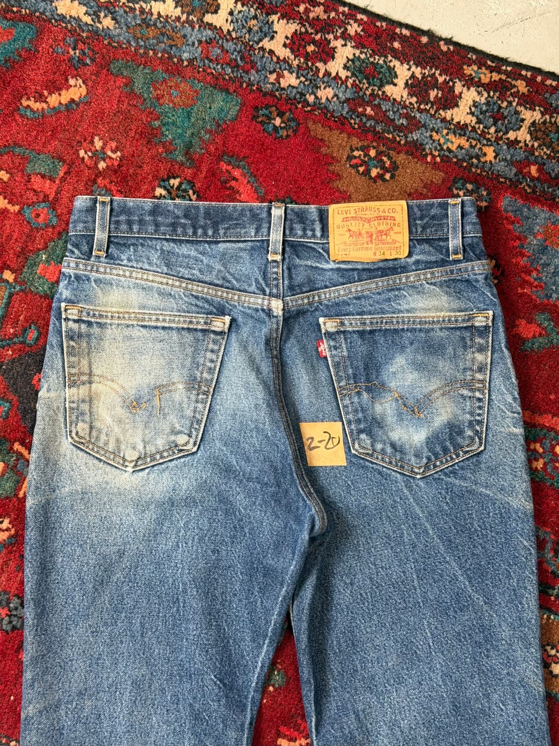 90’s USA 빈티지 리바이스 517 부츠컷 리바이스 청바지 상품이미지6