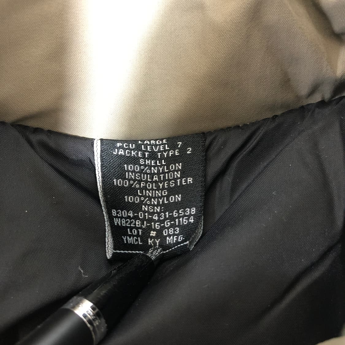 ymclky PCU 레벨7 필드 점퍼 L 상품이미지2