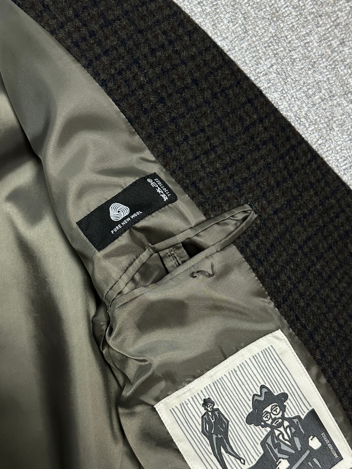 [1] 어나더오피스 스케이프 3버튼 자켓  상품이미지2