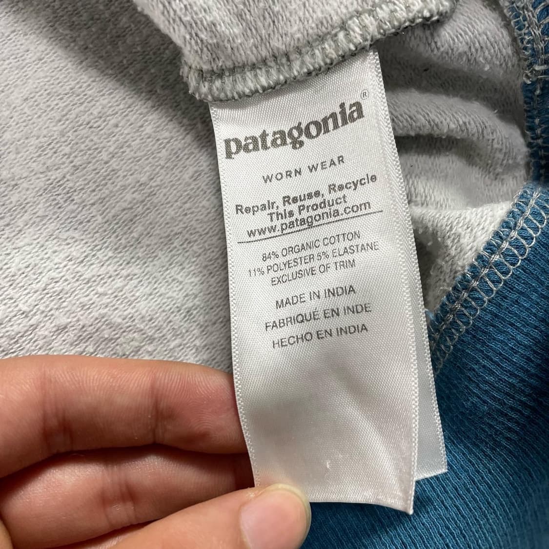 파타고니아 오가닉코튼 맨투맨 상품이미지6