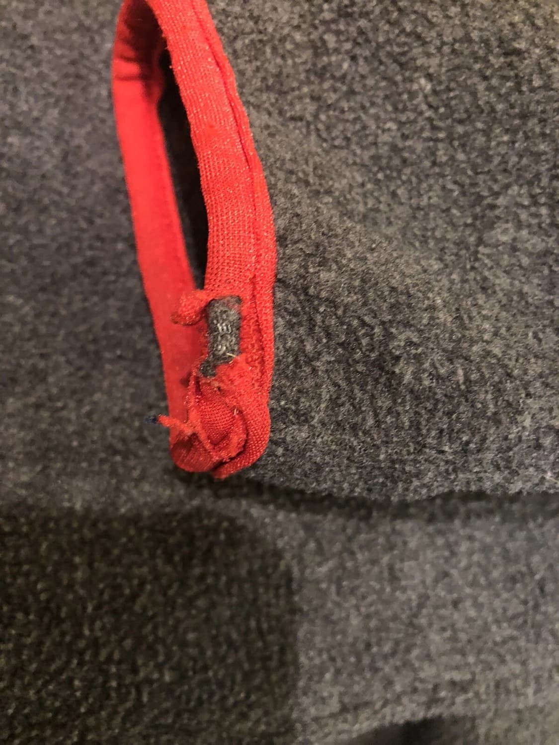 80s 파타고니아 신칠라 스냅-T 차콜/레드 USA 상품이미지7