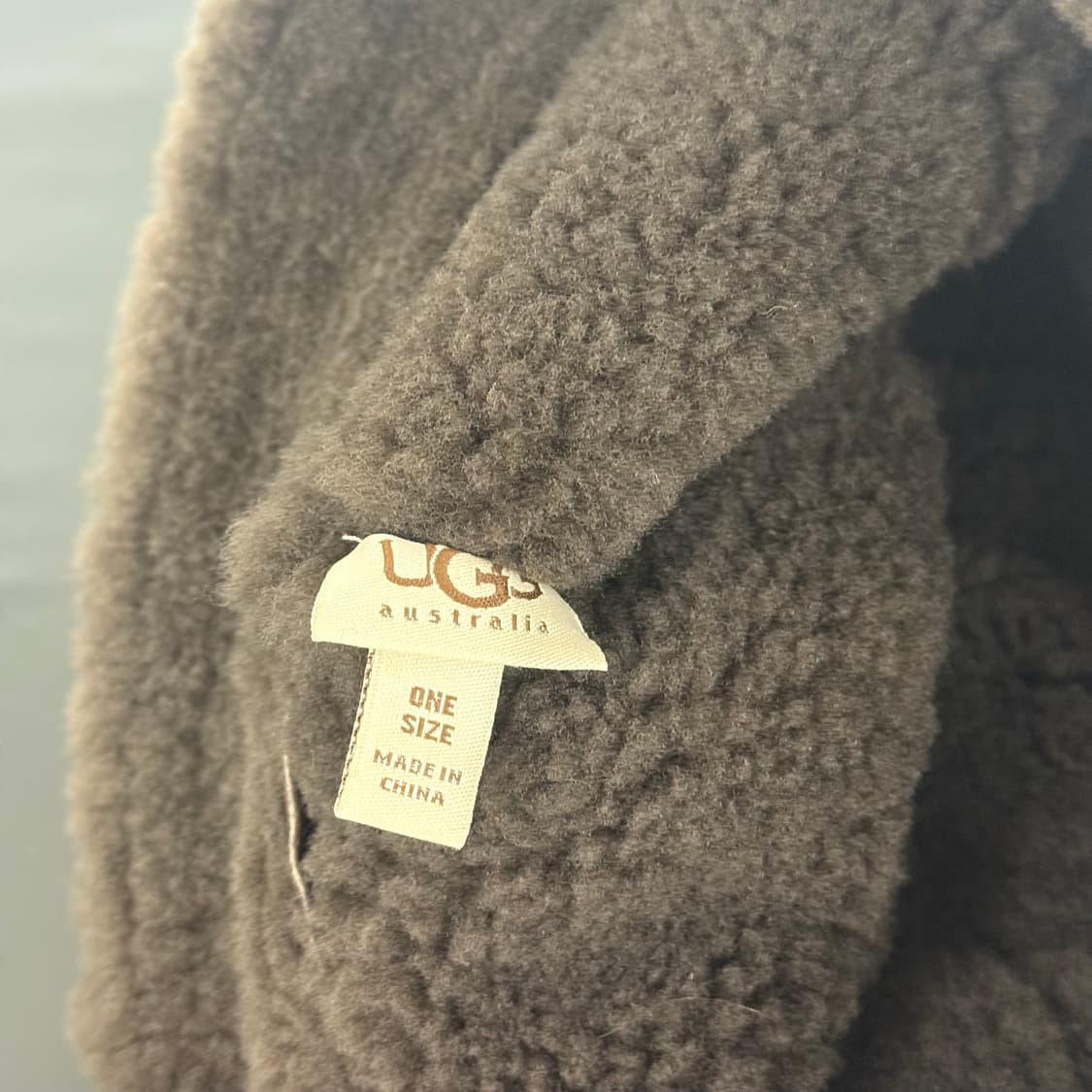 호주 UGG 어그 브라운 퍼 버킷햇 상품이미지4