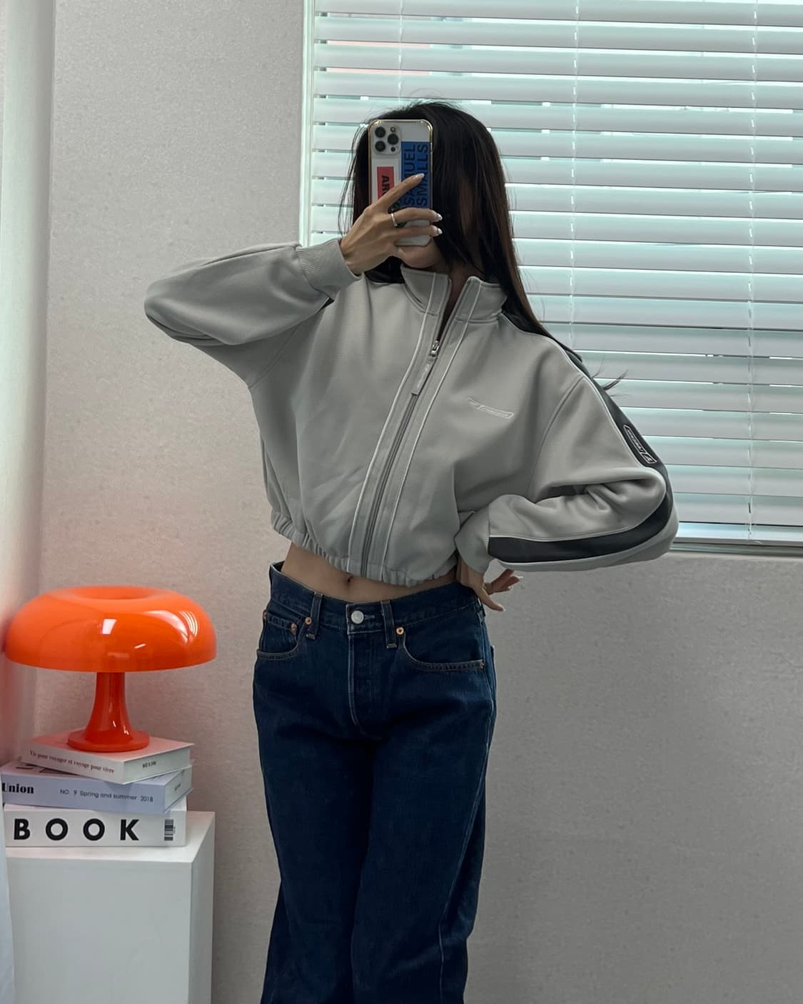 (WOMEN)리복 크롭 져지-M1442 상품이미지6