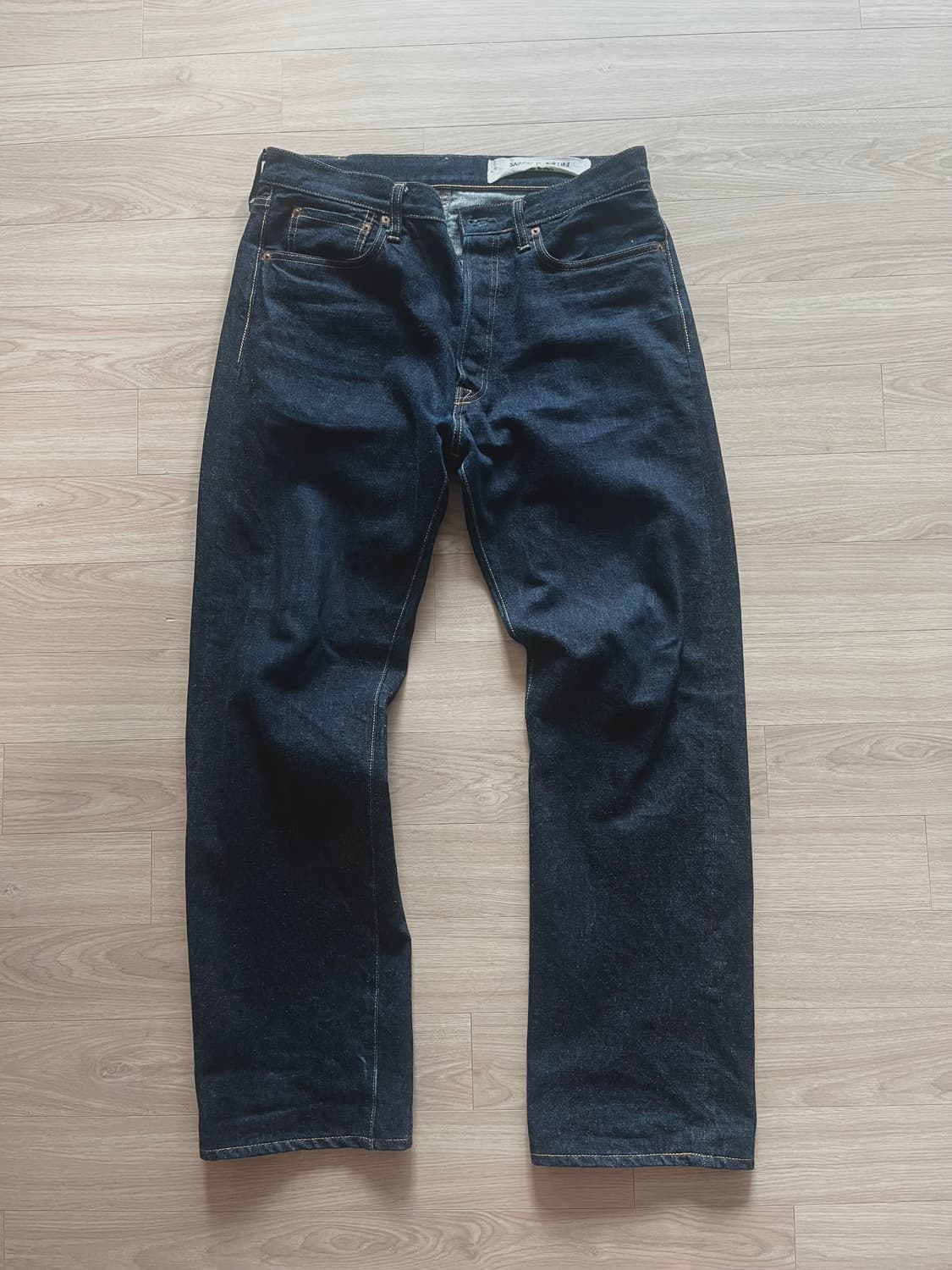 캐피탈 14oz TH 스트레이트 데님팬츠 33인치 상품이미지1