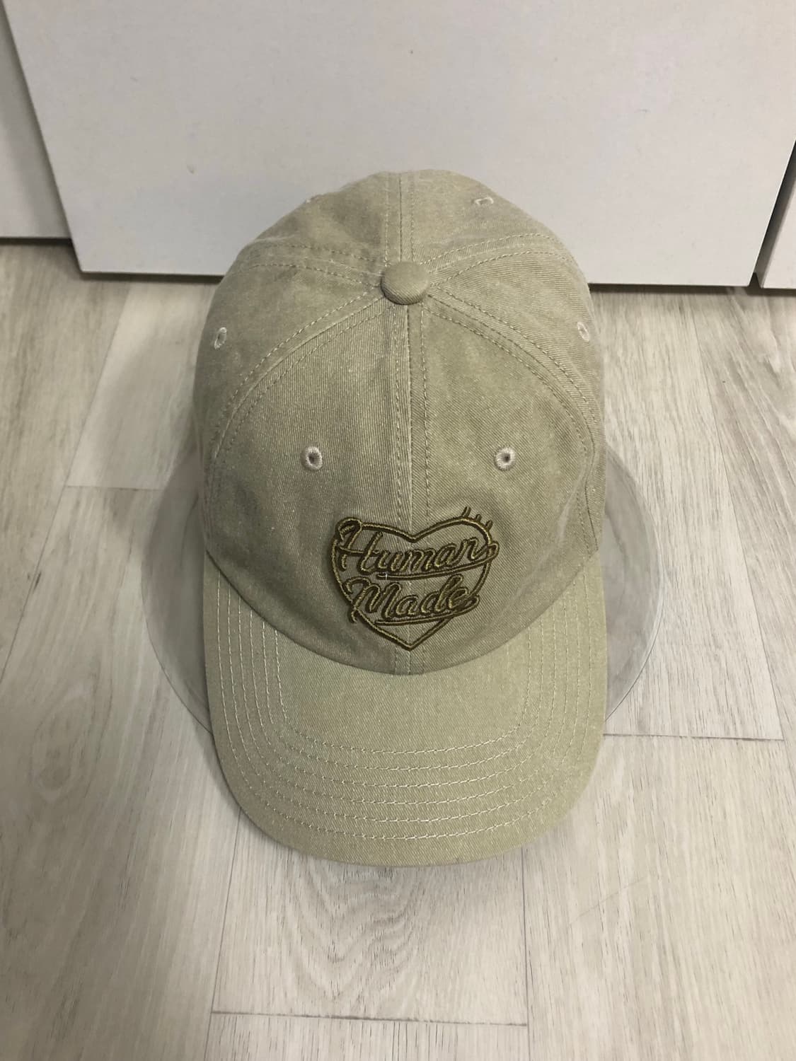 [새상품] 휴먼 메이드 볼캡 모자  6 패널 트윌 캡(베이지) 상품이미지2