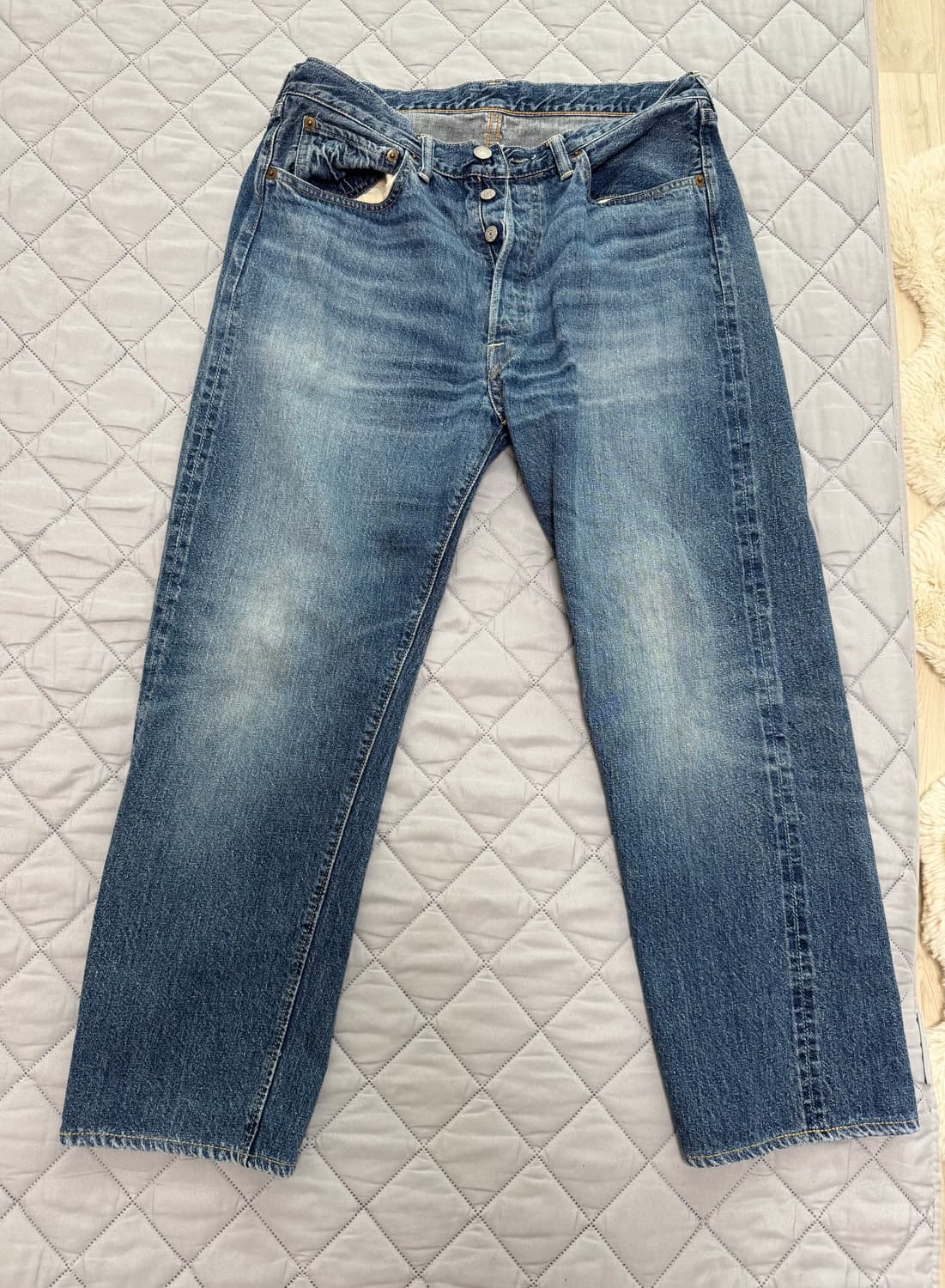 웨어하우스 1101 미디엄인디고 34사이즈 상품이미지1